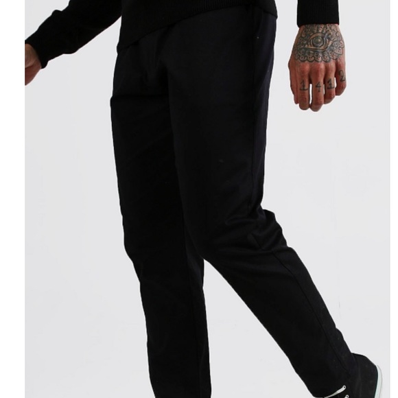 Boohoo Other - Skinny Fit Black Chino